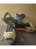 Guess 100% Fabric Multi Color Blue Wedges Size 10 - photo 3