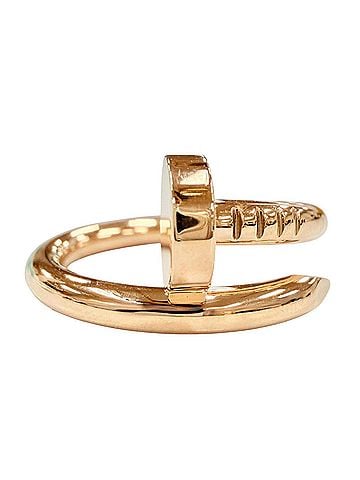 Cartier Cartier JMZ127 Juste un Clou Classic Ring AU750 (PG) Current Model Pink Gold Weight 7.1g Women's (view 2)