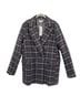 Lioness 100% Polyester Plaid Black Red White Coat Size XXL - photo 1