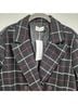 Lioness 100% Polyester Plaid Black Red White Coat Size XXL - photo 4