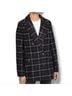 Lioness 100% Polyester Plaid Black Red White Coat Size XXL - photo 13
