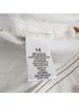 LOGO by Lori Goldstein Polka Dots Floral White Brown Jacket Size 14 - photo 3
