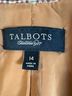 Talbots 55% Polyester 45% Wool 25% Other 5% Spandex 100% Polyester Plaid Multi Color Blazer Size 14 - photo 3