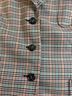 Talbots 55% Polyester 45% Wool 25% Other 5% Spandex 100% Polyester Plaid Multi Color Blazer Size 14 - photo 7