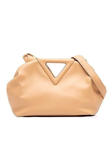 Bottega Veneta Medium Leather The Point Triangle Satchel (view 1)
