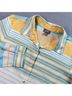 J.Jill 100% Silk Stripes Multi Color Button-Down Shirt Size S - photo 5