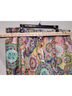 Johnny Was 100% Silk Floral Multi Color Silk Skirt Size XXS - photo 7
