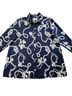 Chico's Floral Blue White Long Sleeve Button-Down Shirt Size 16 - photo 5
