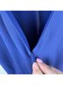 J. McLaughlin 100% Polyester 5% Spandex Blue Casual Dress Size 2 - photo 6