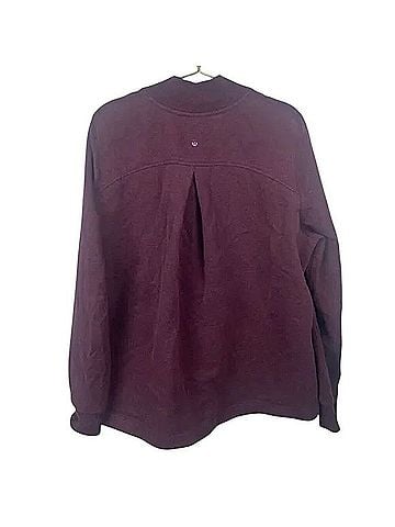 Lululemon Athletica Bomber Fleece Sweatshirt Jacket Fleece (view 2)