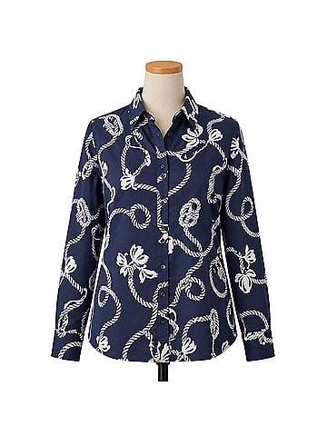 Chico's Long Sleeve Button-Down Shirt (view 1)