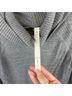 Lululemon Athletica 100% Merino Gray Wool Pullover Sweater Size 6 - photo 3
