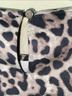 Sharon Young 100% Polyester 100% Rayon Animal Print Brown Black Blouse Size S - photo 7