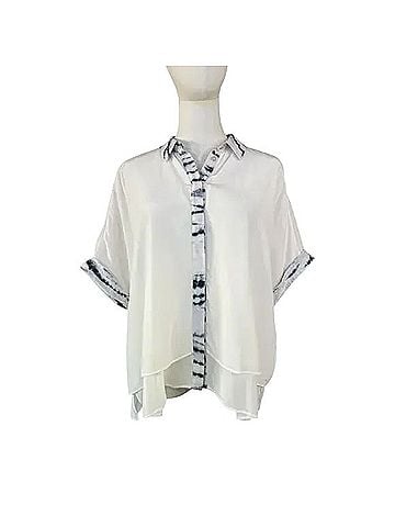 ALLSAINTS Wilder Tye Shirt Blouse (view 1)