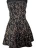 Express Snake Print Black Brown Cocktail Dress Size 12 - photo 1