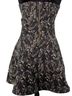 Express Snake Print Black Brown Cocktail Dress Size 12 - photo 2