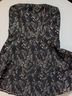 Express Snake Print Black Brown Cocktail Dress Size 12 - photo 4