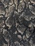 Express Snake Print Black Brown Cocktail Dress Size 12 - photo 6