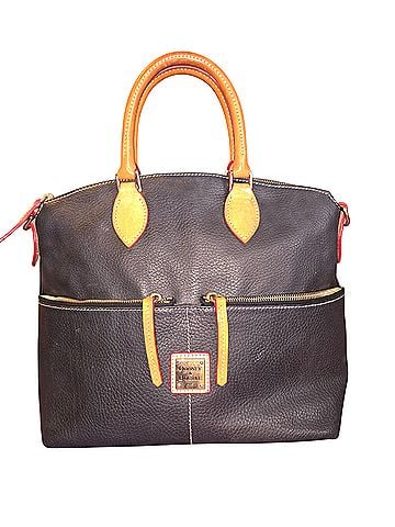 Dooney & Bourke Leather Satchel (view 1)
