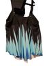 SWIM 365 100% Rayon Ombre Bow Print Black Blue Two Piece Swimsuit Size 3X - photo 2