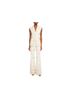 Veronica Beard 100% Cotton Floral Ivory Vest Size 10 - photo 5