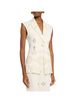 Veronica Beard 100% Cotton Floral Ivory Vest Size 10 - photo 1
