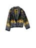 Flashback 100% Cotton Camo Blue Yellow Green Purple Jacket Size L - photo 1