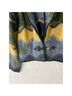 Flashback 100% Cotton Camo Blue Yellow Green Purple Jacket Size L - photo 4