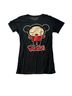 Doe 100% Cotton Graphic Black T-Shirt Size S (tall) - photo 1