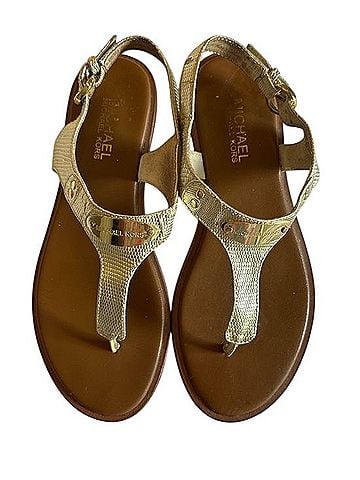 Michael Kors MK Plate Sandals (view 1)