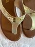 Michael Kors Gold Multi Color Sandals Size 7 - photo 6