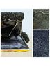 La Regale 100% Satin Solid Black Silver Clutch One size - photo 14