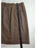 Rena Rowan Houndstooth Brown Formal Skirt Size 12 - photo 6