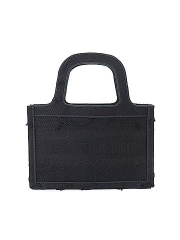 Christian Dior Christian Dior Book Tote Mini Handbag, Canvas, Black, S5475ZWAH (view 1)