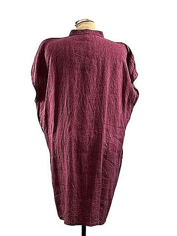 Eileen Fisher Organic Linen Shirtdress Casual Dress (view 2)