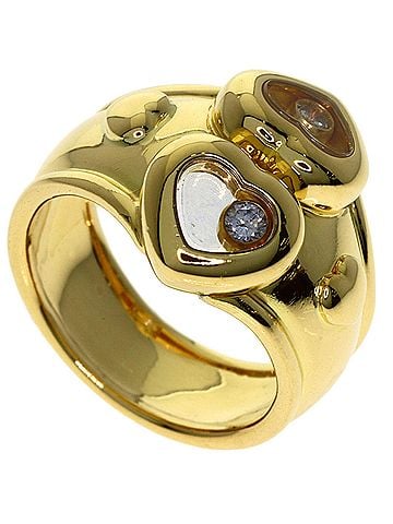 Chopard Chopard Happy Diamonds Ring, 18K Yellow Gold, Women's (view 1)