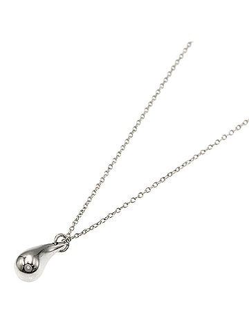 Tiffany & Co. Tiffany &amp; Co. Teardrop Necklace, Silver, Women's. (view 1)