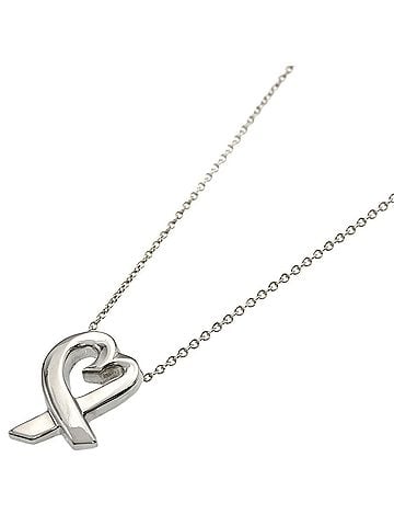 Tiffany & Co. Tiffany &amp; Co. Loving Heart Necklace, Silver, Women's. (view 1)