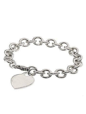 Tiffany & Co. Tiffany &amp; Co. Return to Heart Tag Bracelet, Silver, Women's. (view 1)