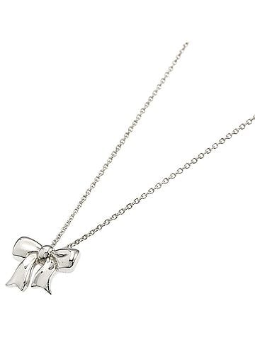 Tiffany & Co. Tiffany &amp; Co. Ribbon Necklace, Silver, Women's. (view 1)
