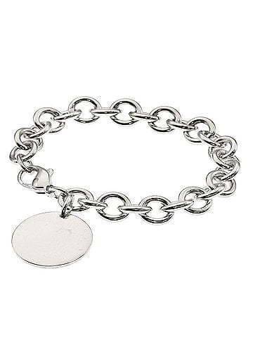 Tiffany & Co. Tiffany &amp; Co. Return to Round Tag Bracelet, Silver, Women's. (view 1)