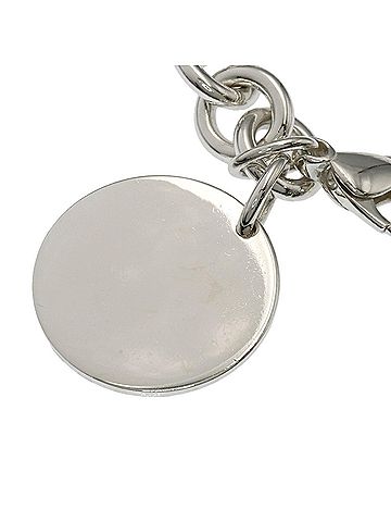Tiffany & Co. Tiffany &amp; Co. Return to Round Tag Bracelet, Silver, Women's. (view 2)