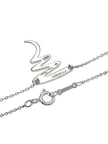 Tiffany & Co. Tiffany &amp; Co. Scribble Necklace, Silver, Women's. (view 2)