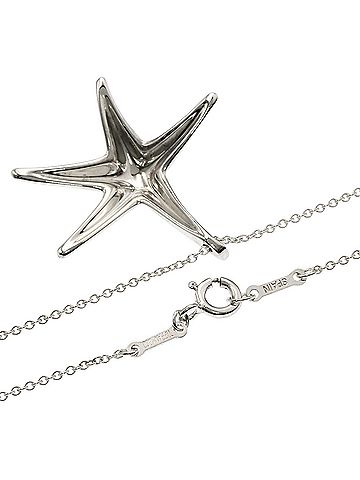 Tiffany & Co. Tiffany &amp; Co. Starfish Necklace, Silver, Women's. (view 2)
