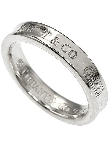 Tiffany & Co. Tiffany &amp; Co. 1837 Narrow Ring, Silver, Women's. (view 1)