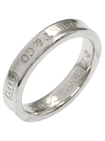 Tiffany & Co. Tiffany &amp; Co. 1837 Narrow Ring, Silver, Women's. (view 2)