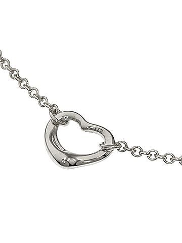 Tiffany & Co. Tiffany &amp; Co. 5P Open Heart Bracelet, Silver, Women's. (view 2)