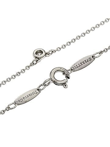 Tiffany & Co. Tiffany &amp; Co. By the Yard Diamond Necklace, Silver, Women's. (view 2)