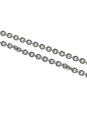 Bvlgari Bulgari Catene Three Ball Necklace, 18K White Gold, Women's BVLGARI (view 2)