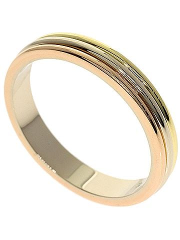 Cartier Cartier 3-color #62 ring in 18K yellow gold/18K rose white gold for women. (view 1)
